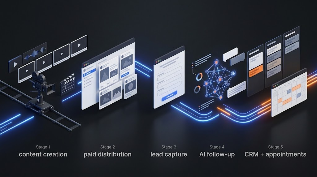 The Wheeler Method — Content, Distribution, Conversion pipeline for Alberta businesses